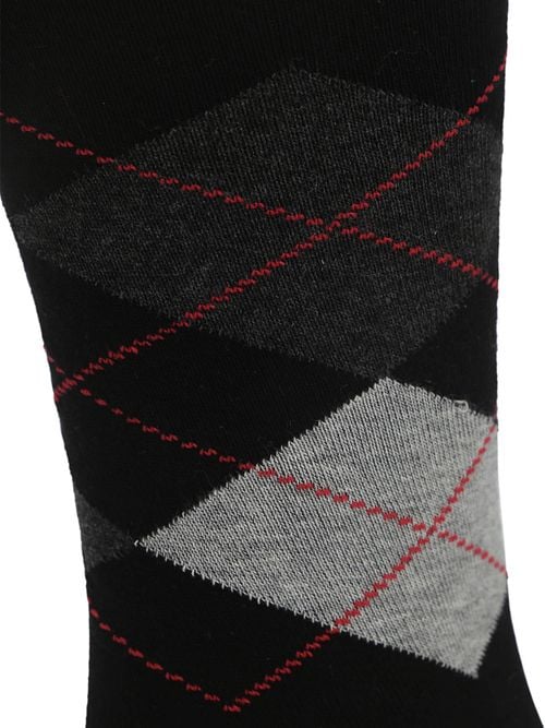Suitable Sokken Argyle Zwart Product / Detail