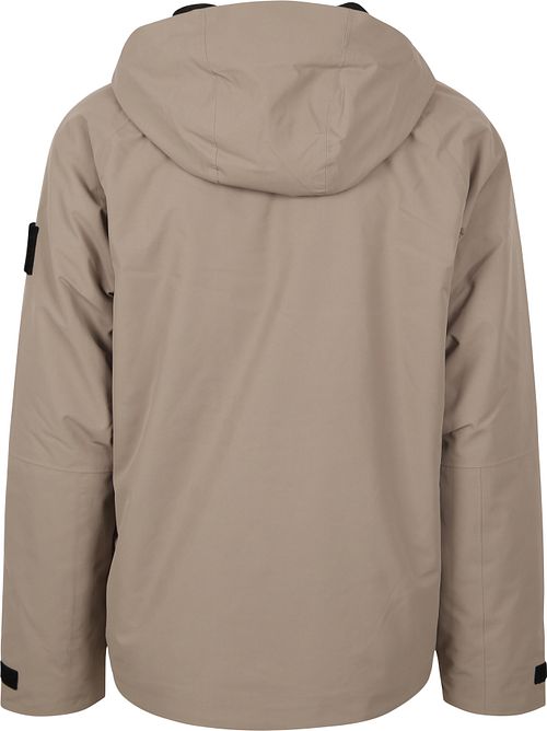 Didriksons Jacke Zino Beige Product / Achterkant