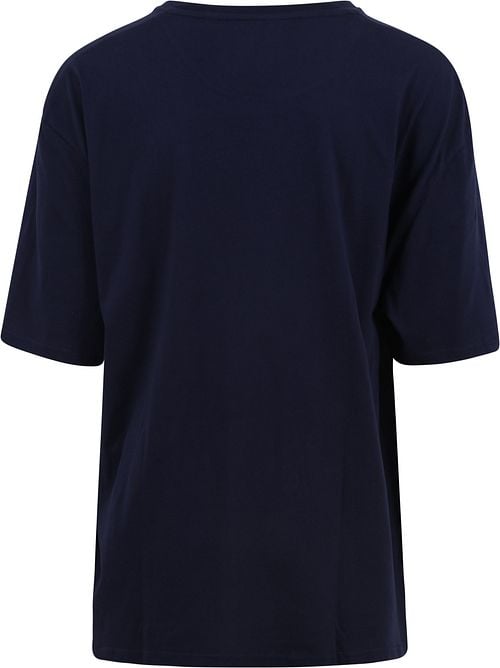 Lyle and Scott Plussize T-shirt Dark Blue Product / Achterkant