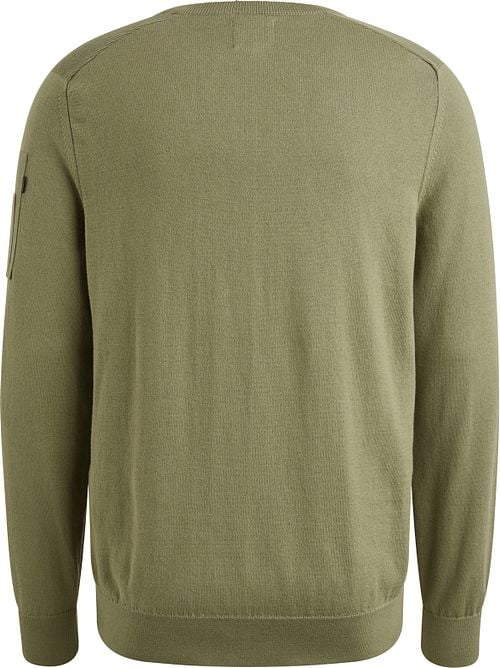 PME Legend American Classic Pullover Oil Green Product / Achterkant