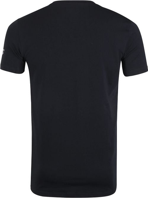 PME Legend Basic T-shirt 2-Pack V-Neck Black Product / Achterkant