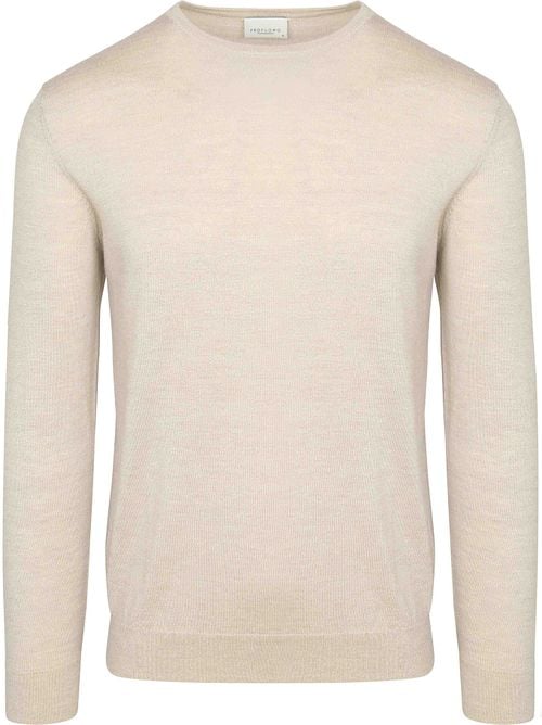 Profuomo Pullover Merino Wool Ecru Product