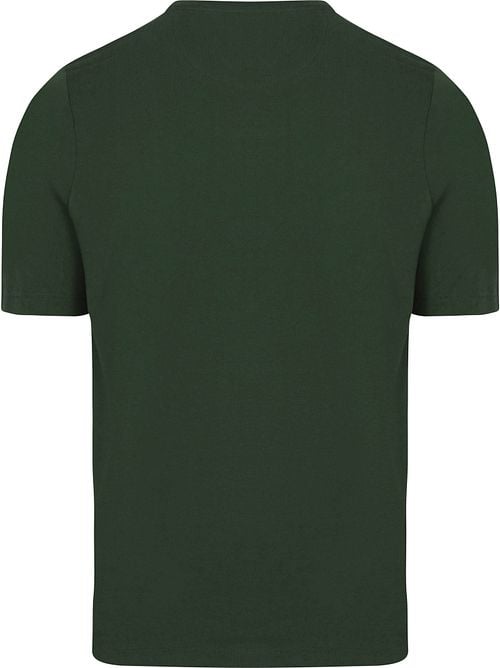 Suitable Respect T-shirt Jim Dunkelgrün Product / Achterkant