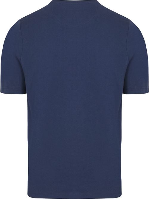 Suitable Respect T-shirt Jim Denim Blue Product / Achterkant