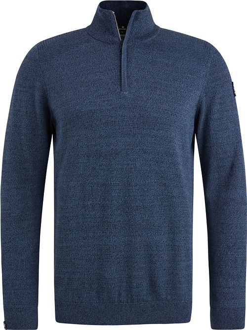 Vanguard Pullover Half Zip Melange Dark Blue Product