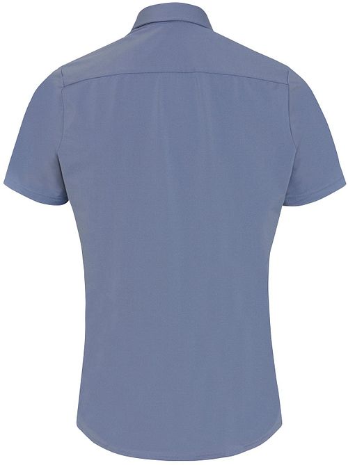 Pure Chemise Manches Courtes The Functional Bleu Product / Achterkant