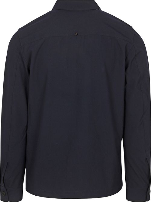 No Excess Overshirt Navy Product / Achterkant