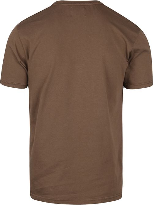 Colorful Standard T-shirt Brown Product / Achterkant