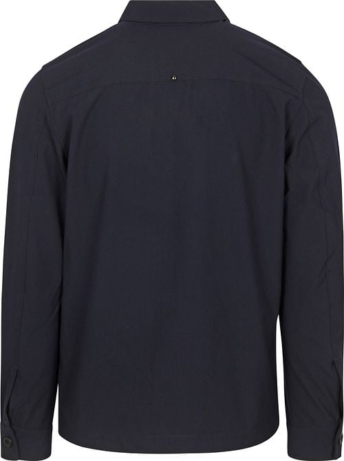 No Excess Overshirt Navy Product / Achterkant
