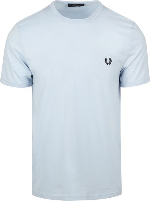 Fred Perry T-shirt Ringer Light Blue Product