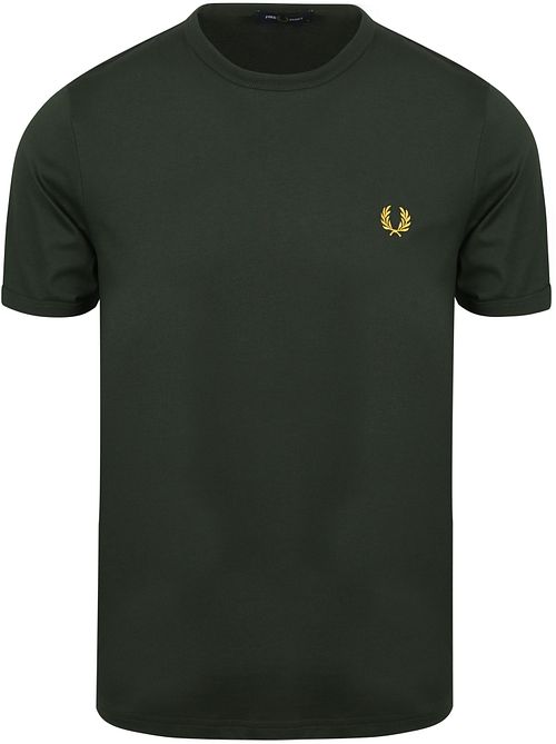 Fred Perry T-Shirt Ringer Vert X89 Product