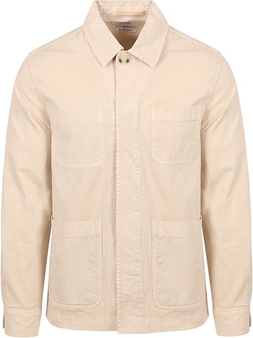 King Essentials The Benjamin Overshirt Ecru Product
