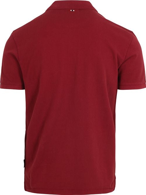 Napapijri Polo Elbas Red Product / Achterkant
