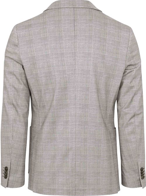 Suitable Blazer Face Druck Hellbraun Product / Achterkant