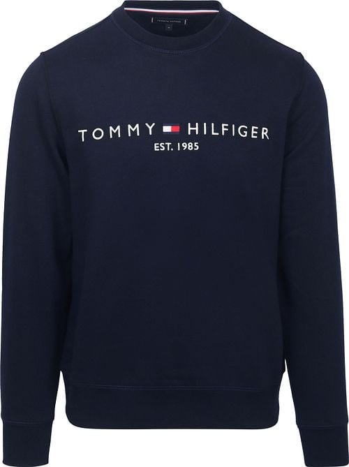 Tommy Hilfiger Logo Sweater Navy Product