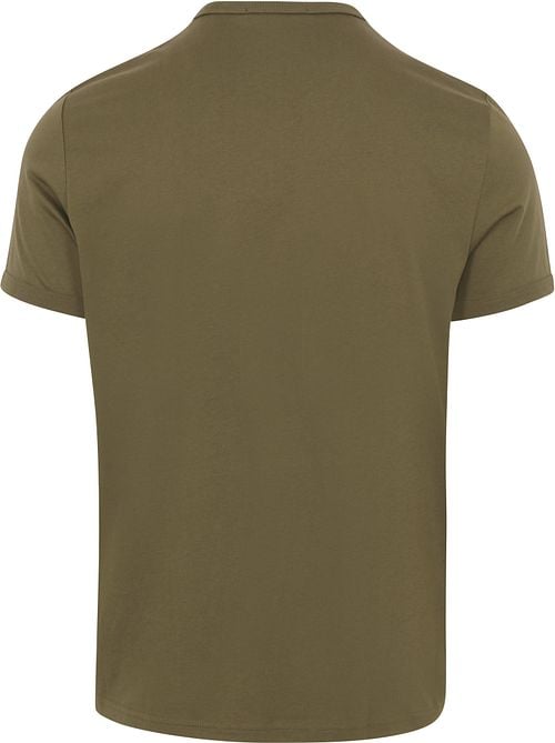 Fred Perry T-Shirt Ringer Vert R79 Product / Achterkant