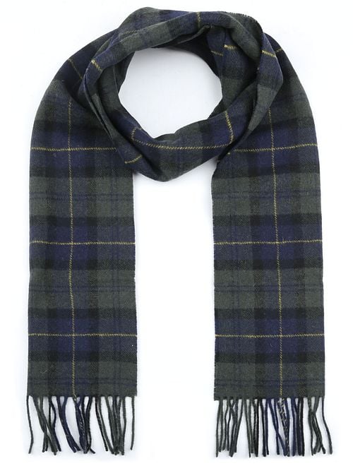 BarbourScarfs Tartan Lambswool Classic Dark Green Product