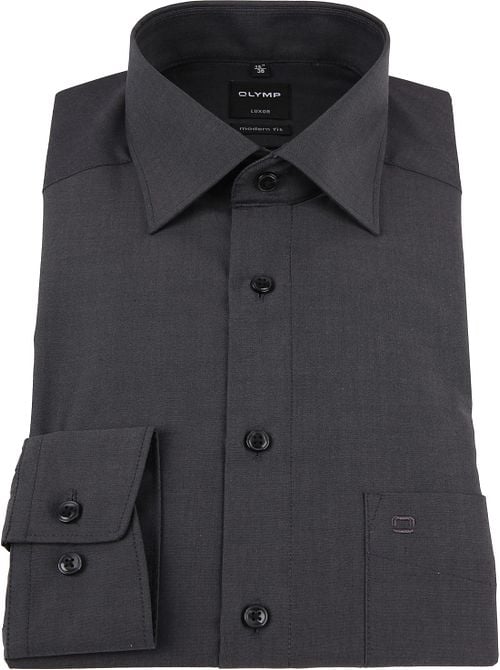 OLYMP Shirt Luxor Modern-Fit Dark Grey Product