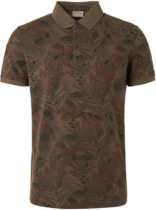 No Excess Polo Shirt Print Army Green Product
