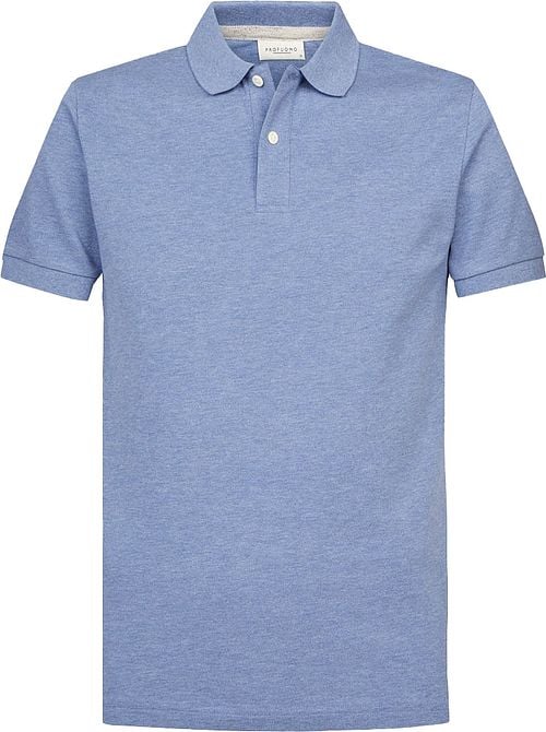 Profuomo Piqué Polo Shirt Blue Product