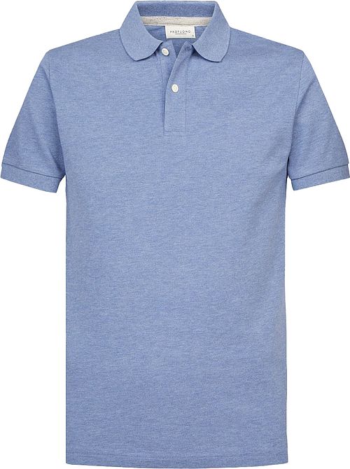 Profuomo Piqué Poloshirt Bleu Product