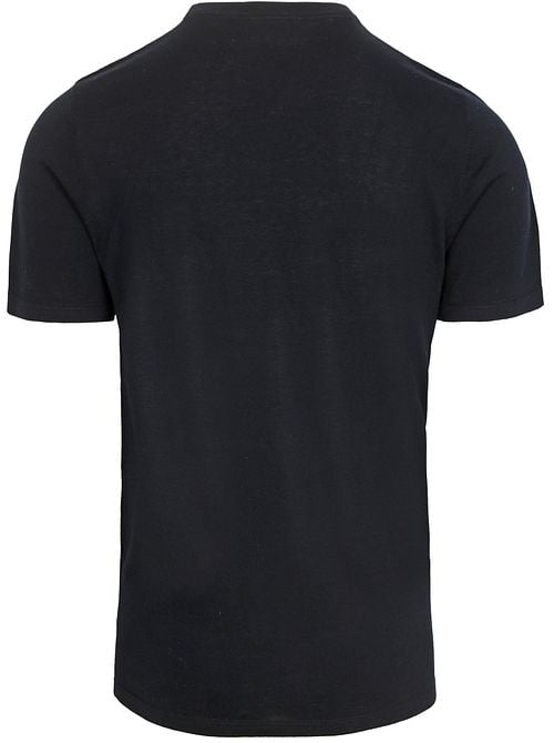 Profuomo T-Shirt Knitted Navy Product / Achterkant
