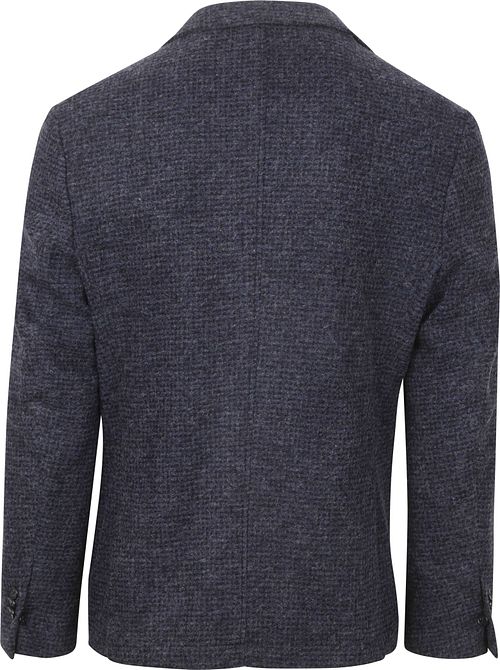 Suitable Knitted Colbert Unlined Marine
