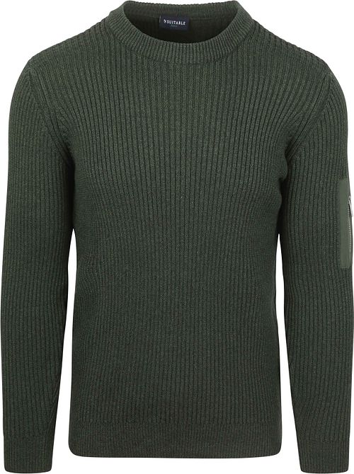 Suitable Mou Pullover Dark Green Product