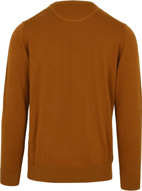 Suitable Oini Pullover O-Neck Ochre Yellow Product / Detail