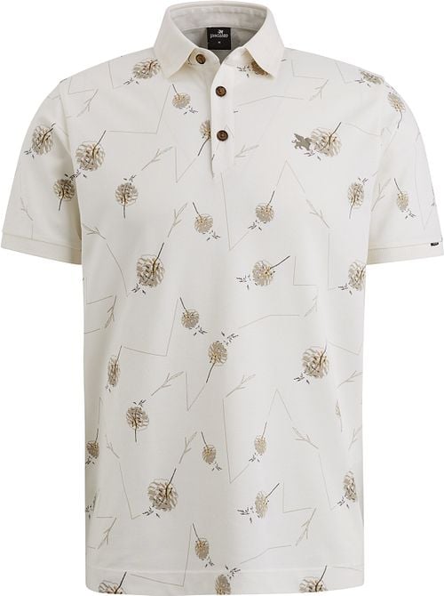 Vanguard Poloshirt Print Ecru Product