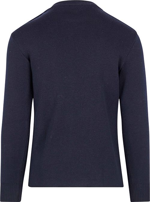 Armor-Lux Fouesnant Sweater Wool Navy Product / Achterkant