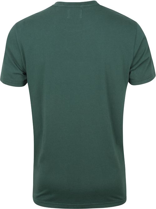 Colorful Standard T-shirt Émeraude Vert Product / Achterkant