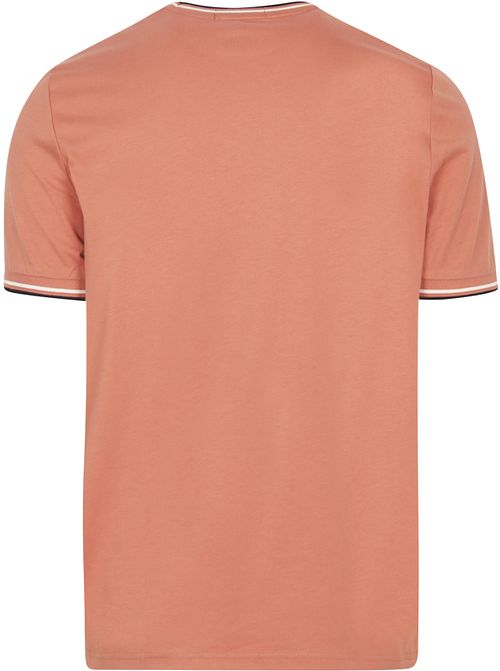 Fred Perry T-shirt Twin Tipped M1588 Rose Product / Achterkant