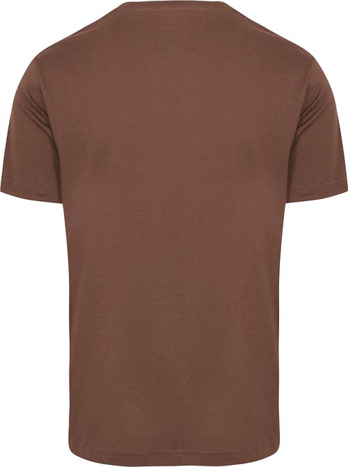 King Essentials The Steve T-Shirt Bruin Product / Achterkant