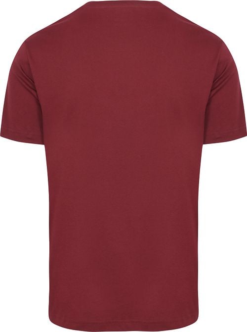King Essentials The Steve T-Shirt Burgundy Product / Achterkant
