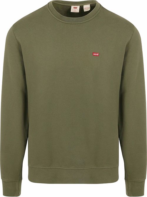 Levi's Sweater Logo Olivgrün Product