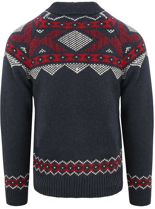 Superdry Cardigan Zip Dark Blue Product / Achterkant