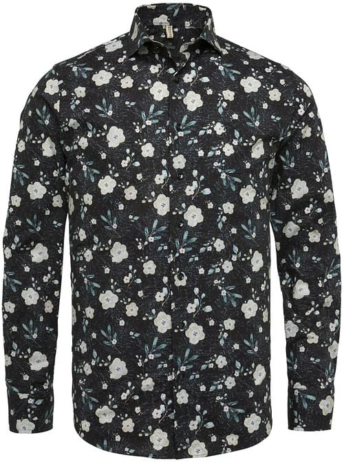 Vanguard Hemd Blumen Schwarz Product