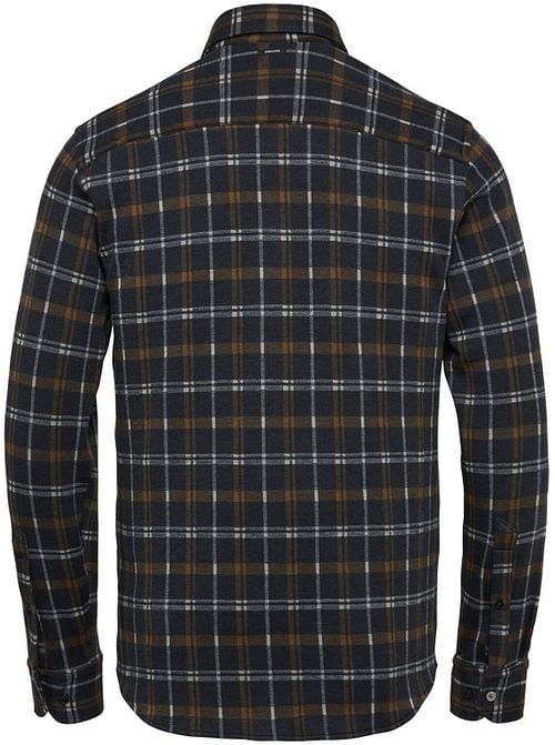 Vanguard Plaid Shirt Navy Product / Achterkant