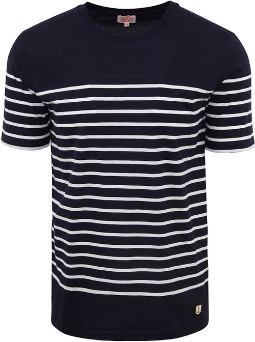 Armor-Lux Etel T-Shirt Stripes Navy Product