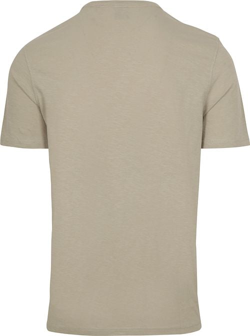 BOSS T-shirt Tegood Greige Product / Achterkant