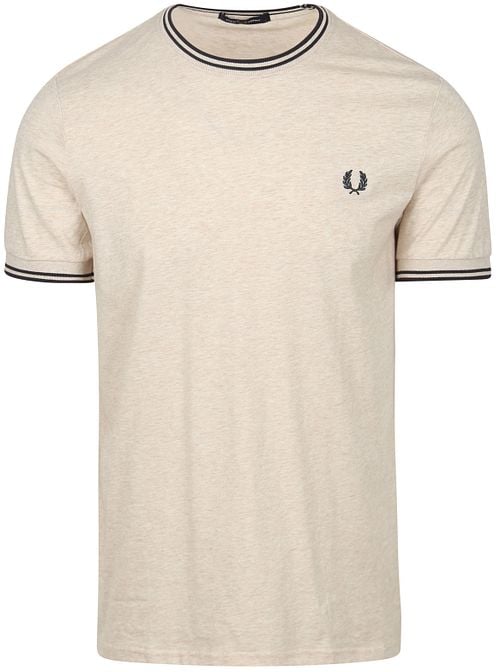 Fred Perry T-Shirt M1588 Greige W50 Product