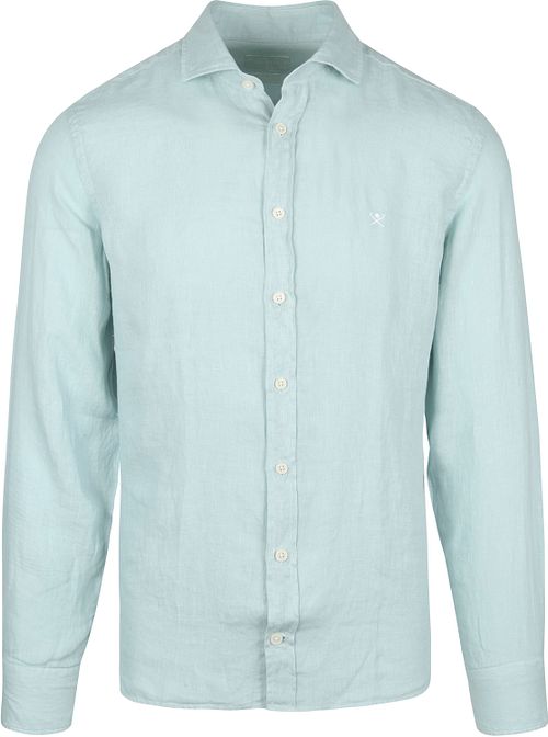 Hackett Chemise Garment Dyed Vert Product