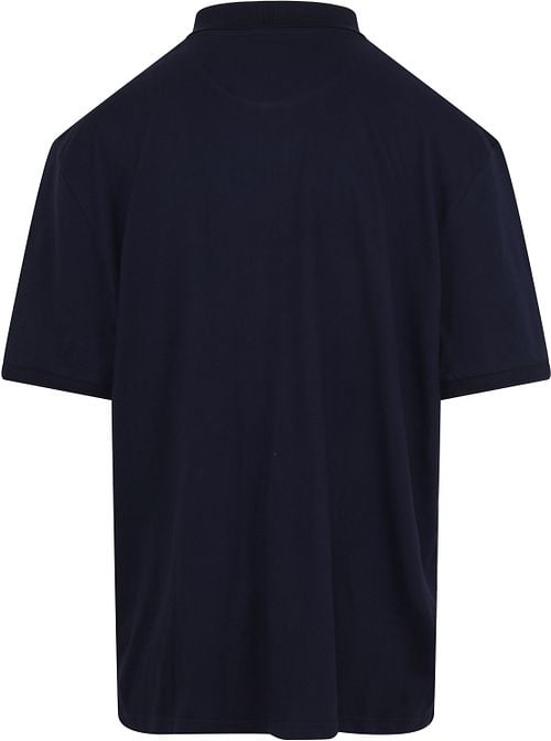 Lyle and Scott Plussize Polo Navy Product / Achterkant