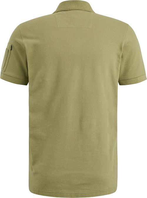 PME Legend Polo Shirt Trackway Light Green Product / Achterkant