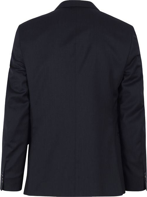Suitable Colbert Piga Wol Dark Navy Product / Achterkant