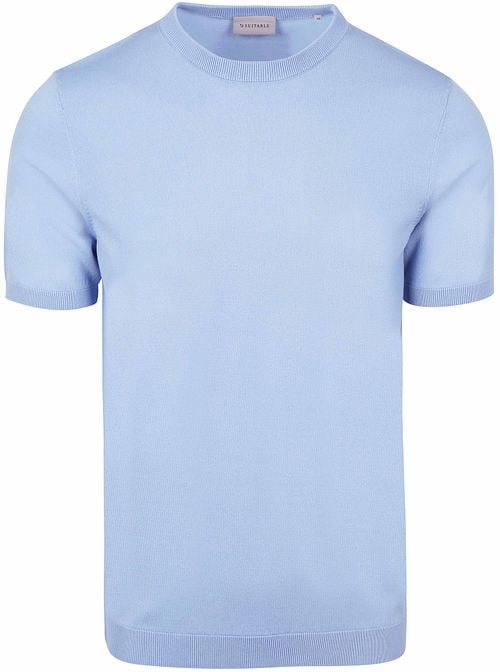 Suitable Knitted T-shirt Wap Lichtblauw Product
