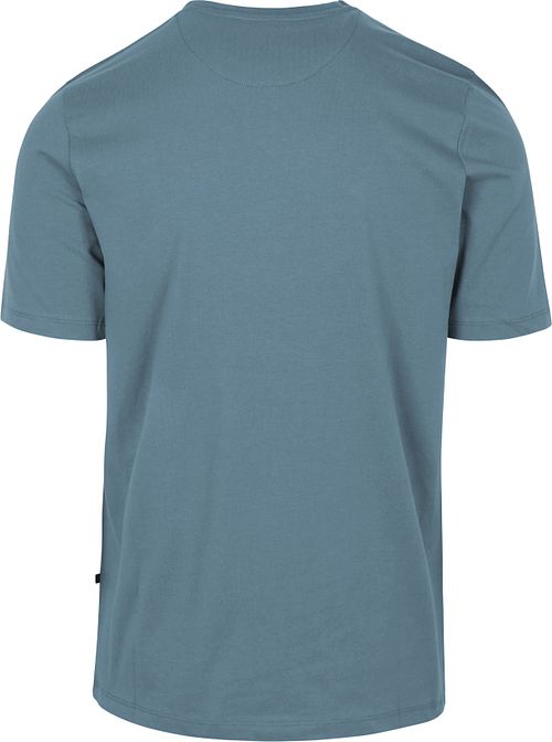 Suitable Respect T-shirt Jim Bleu Product / Achterkant