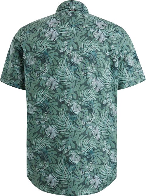Vanguard Short Sleeve Shirt Print Green Product / Achterkant