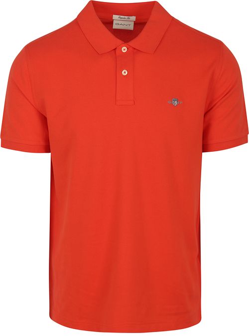 Gant Shield Piqué Poloshirt Rot Product